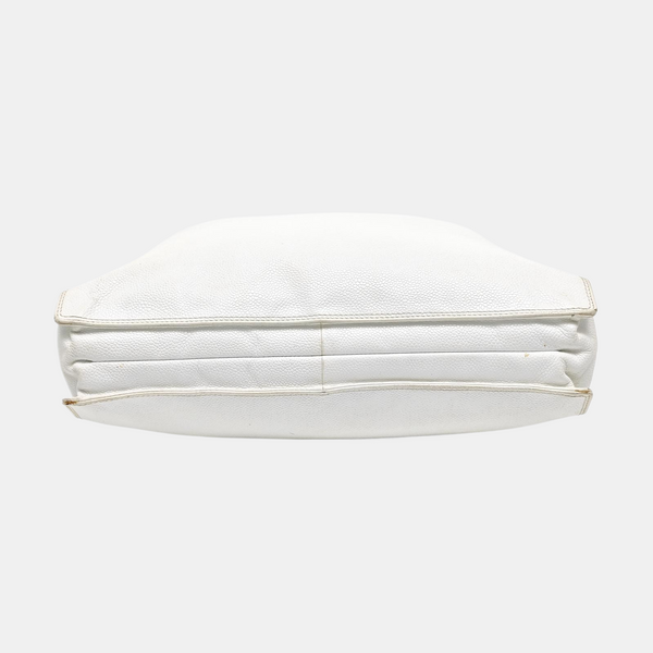 Quilted Leather White