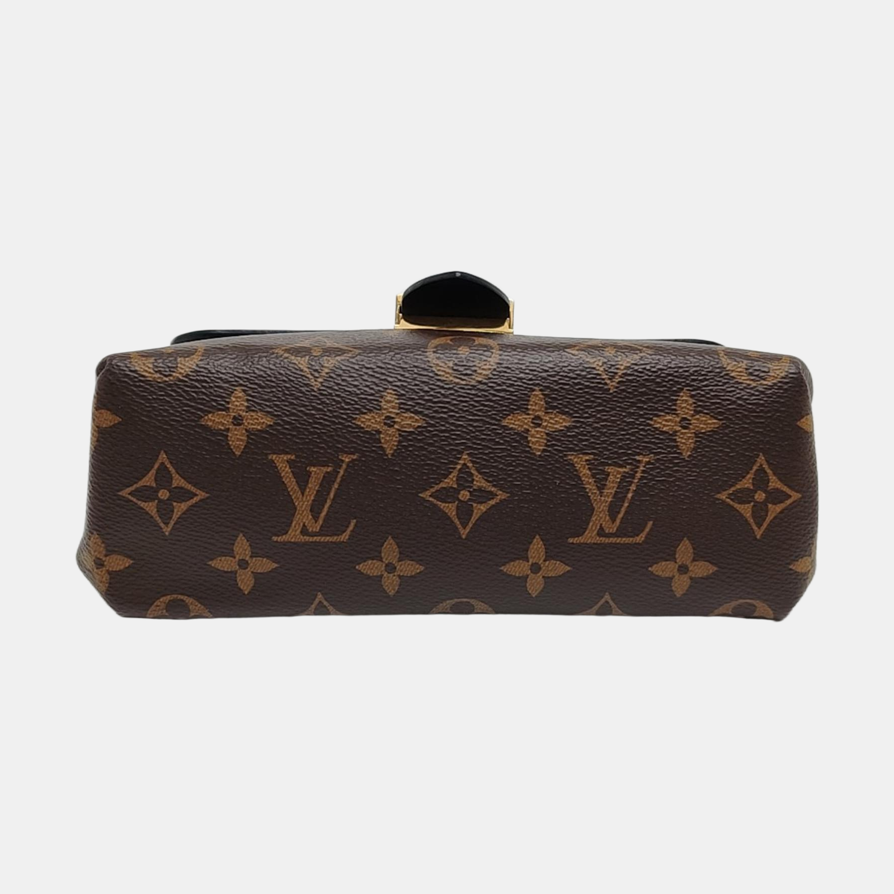 LOCKY BB Monogram Coated Canvas Brown