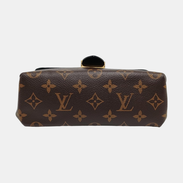 LOCKY BB Monogram Coated Canvas Brown