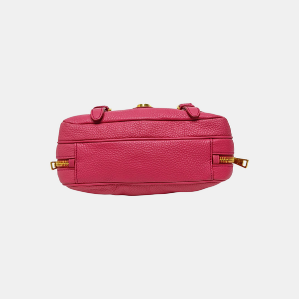 Calfskin Shoulder Bag Red