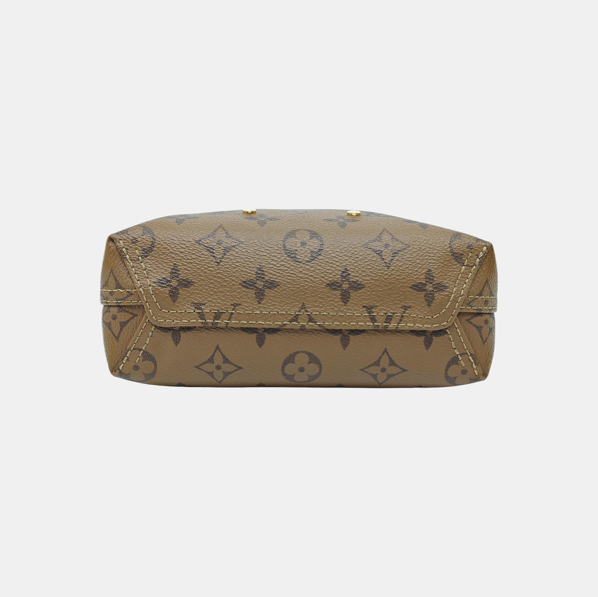 ATLANTIS BB Monogram Coated Canvas Brown