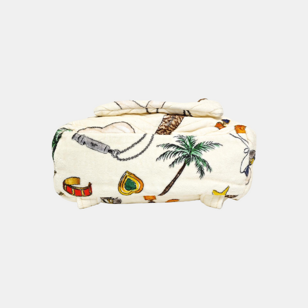 Fabric Backpack White