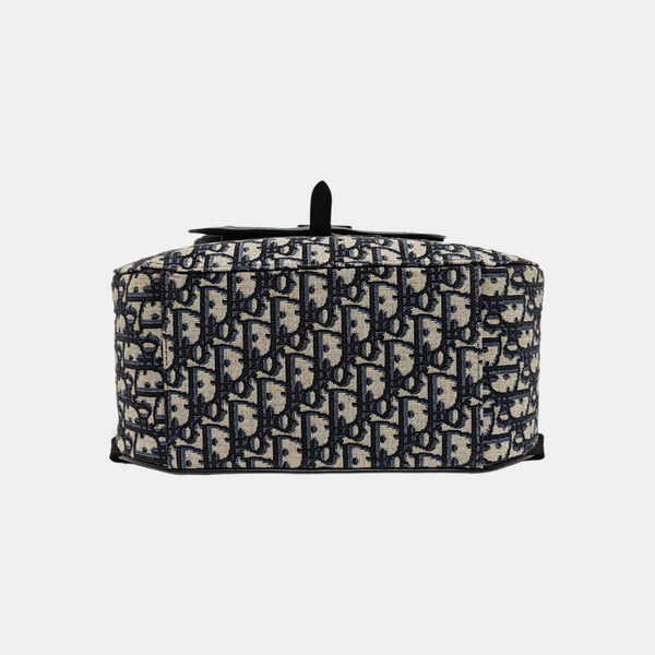 Saddle Oblique Canvas Blue