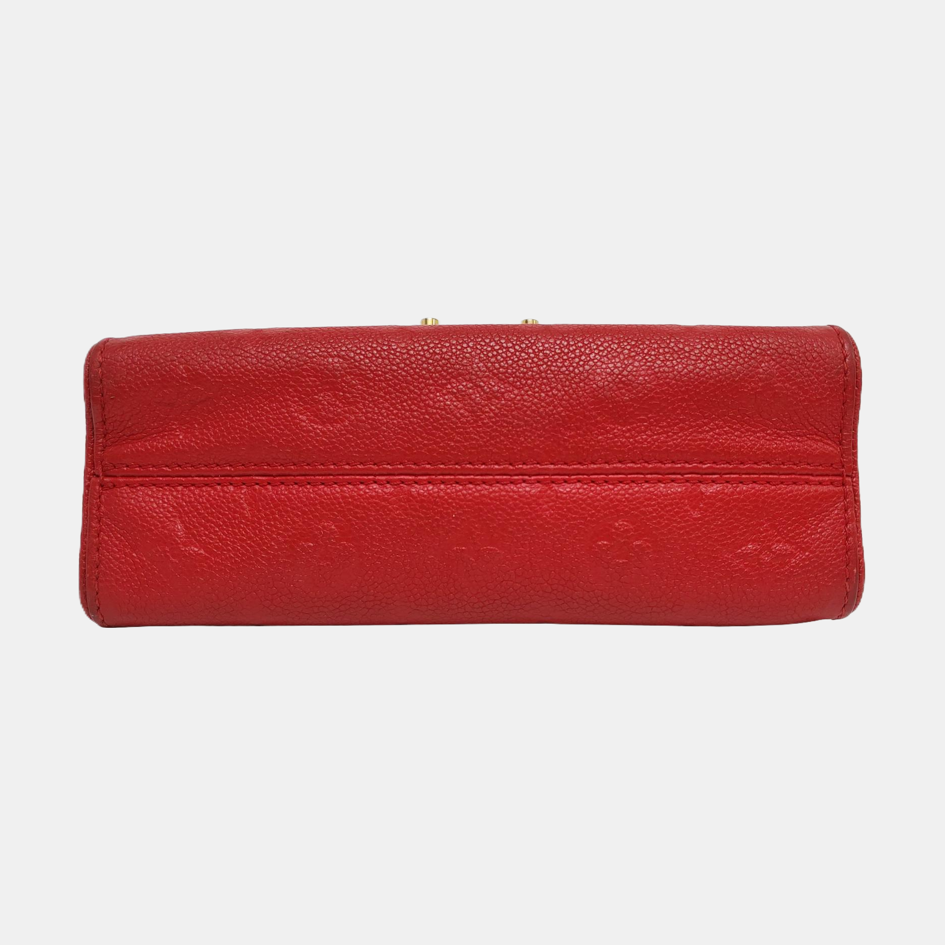 SAINT SULPICE PM Monogram Calfskin Red