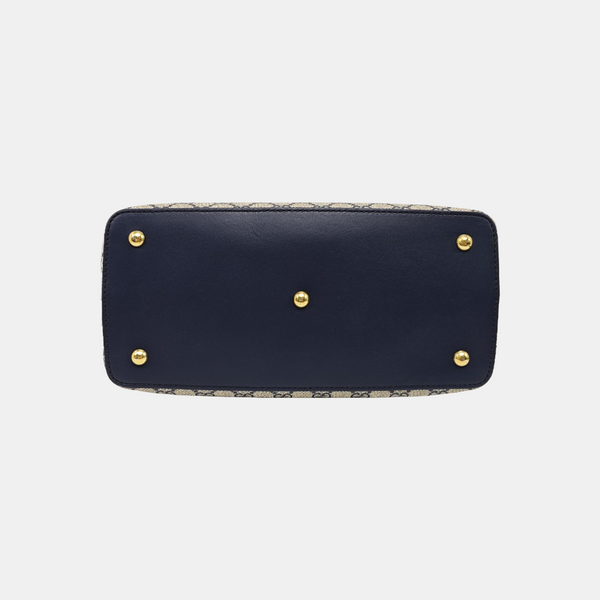 Courrier Monogram Coated Canvas Beige