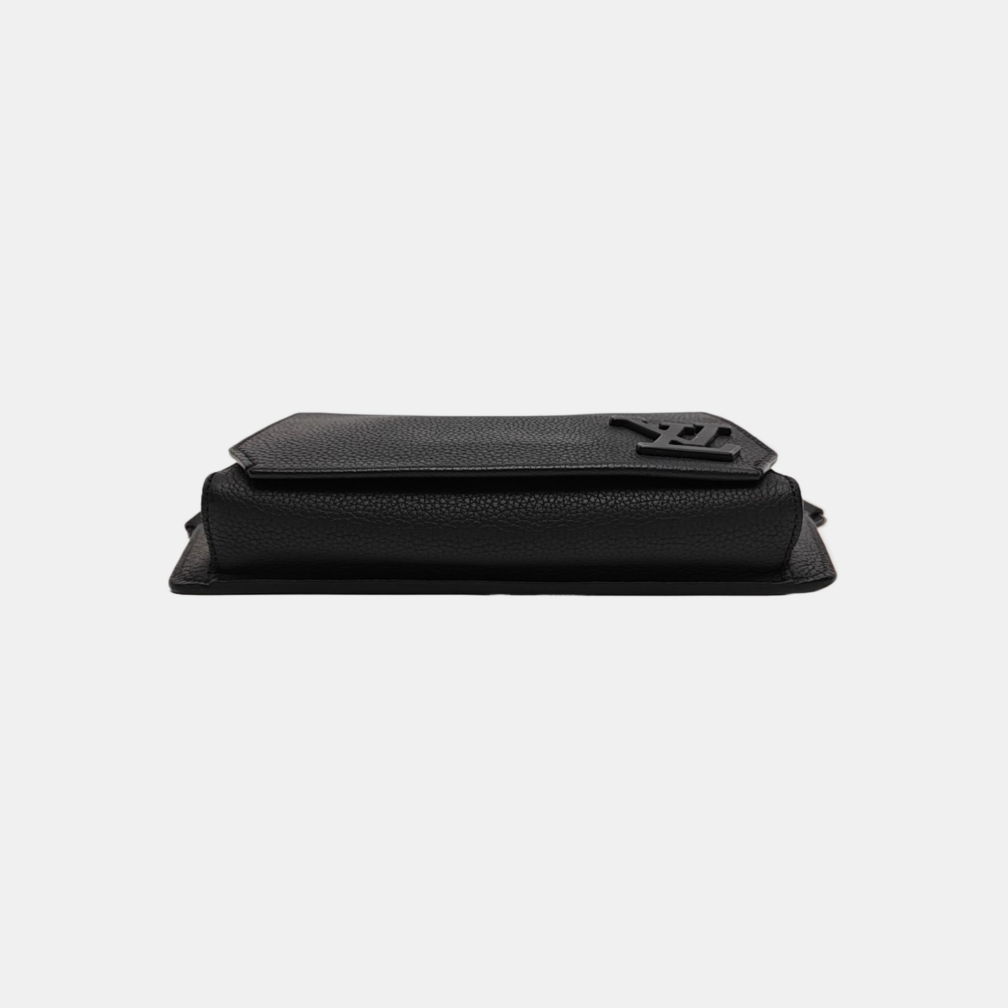 Calfskin Belt Bag Black