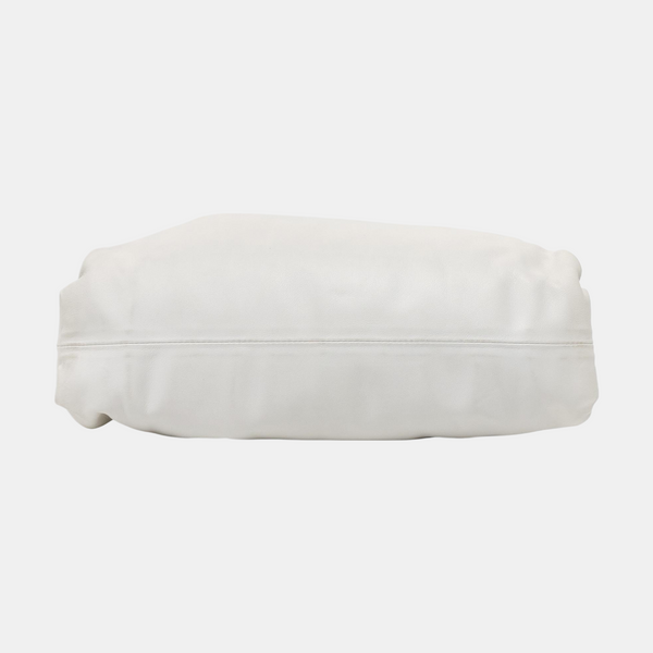 The Pouch Large Calfskin White