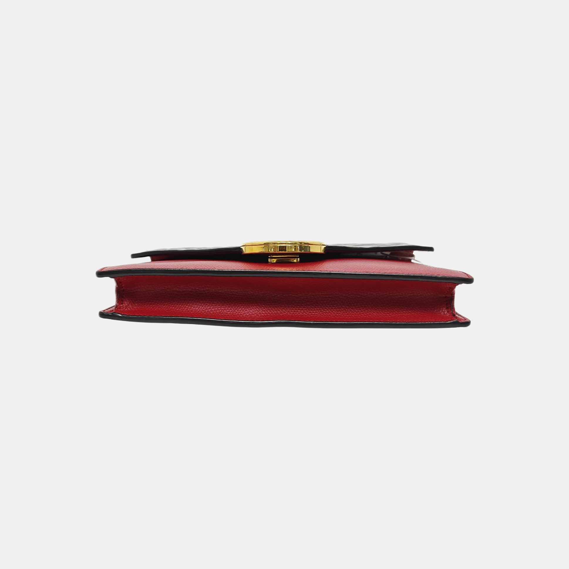 F Is Fendi Calfskin Red