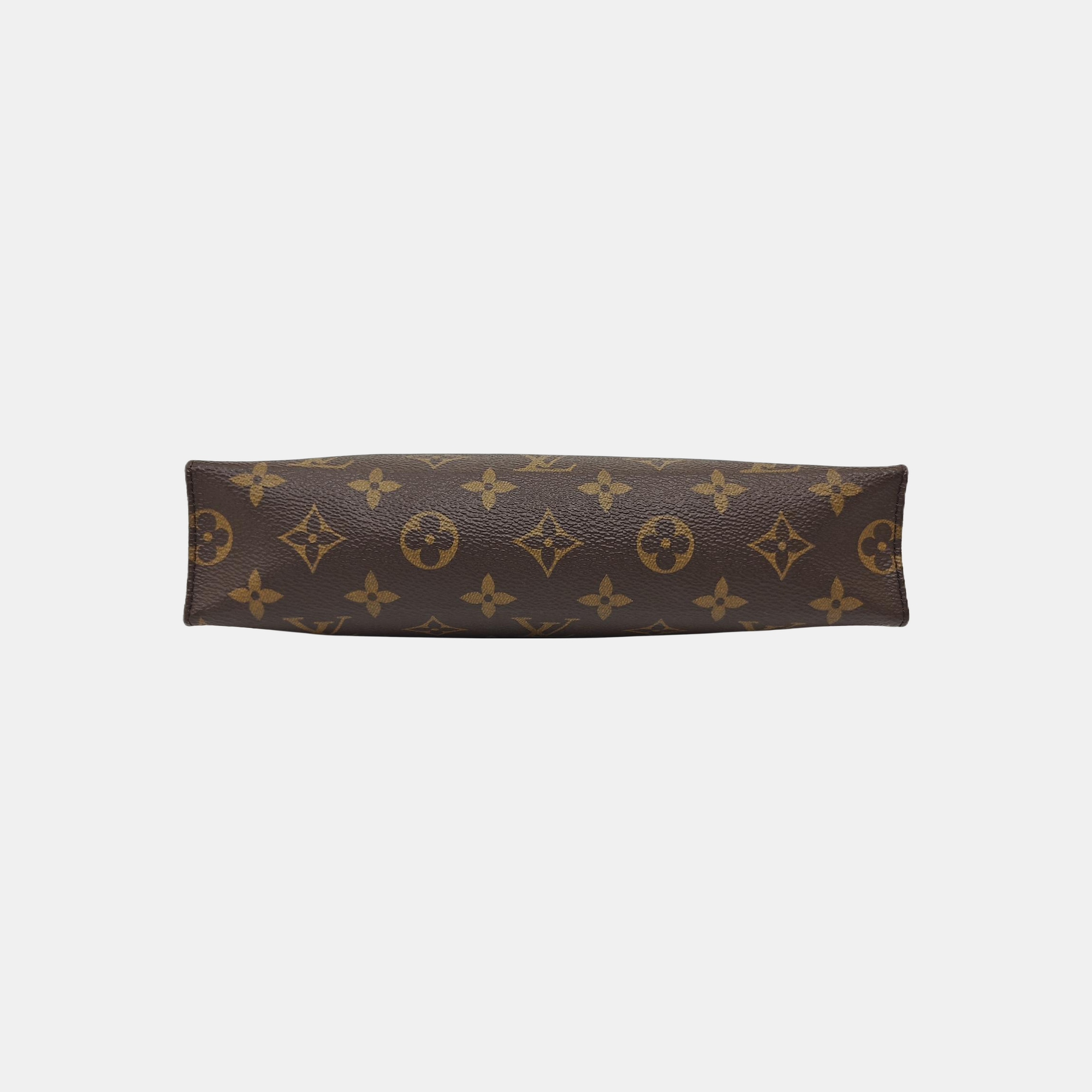 TOILET POCKET 26 Monogram Coated Canvas Brown