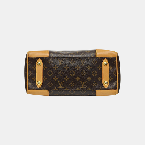 RETIRO NM Monogram Coated Canvas Brown