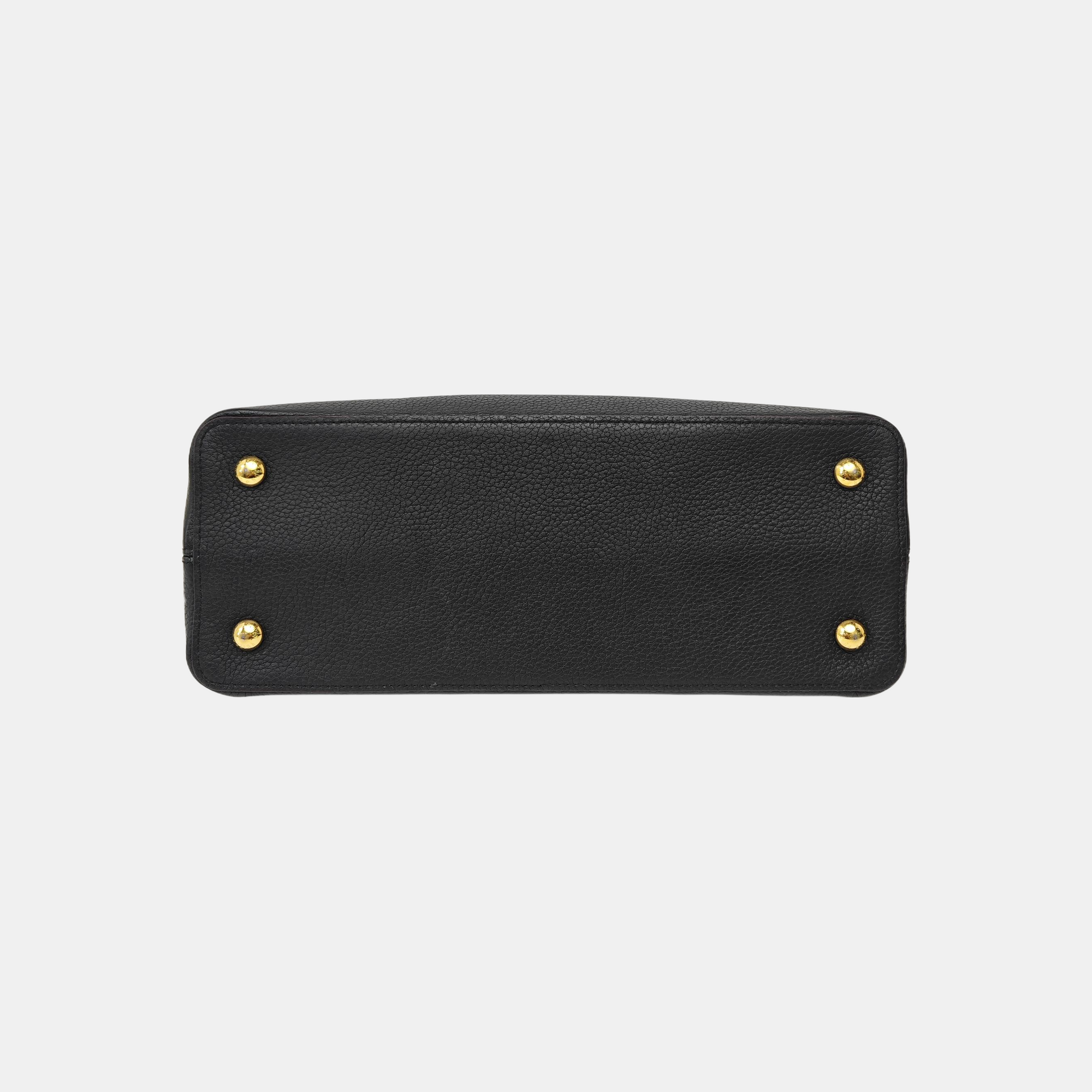 CAPUCINES GM Calfskin Black