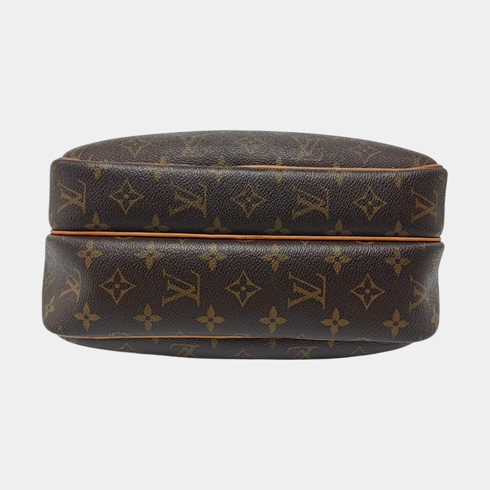 REPORTER Monogram Coated Canvas Brown