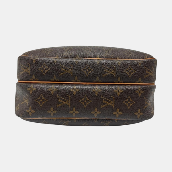 REPORTER Monogram Coated Canvas Brown