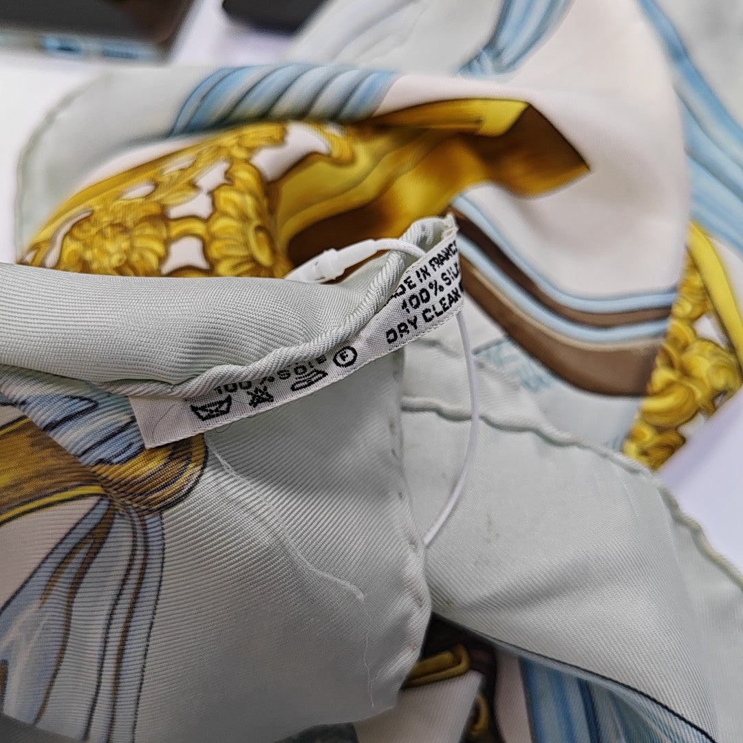Mulberry Silk Silk Scarf Multicolor