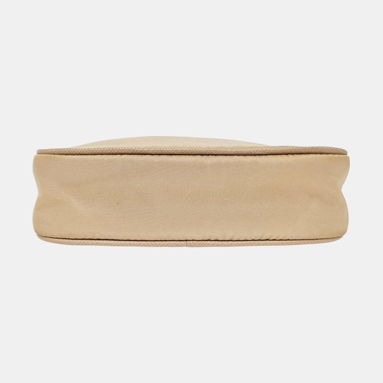 Authenticated pre-owned  Re-Edition Nylon Beige - Shoulder Bag at Looply