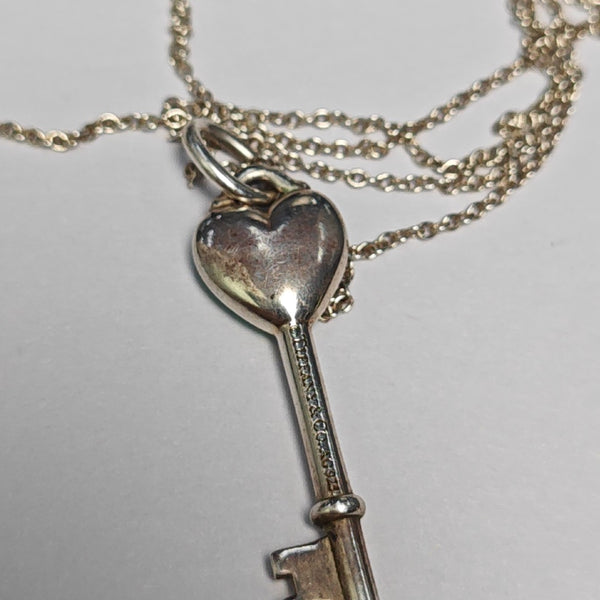 Tiffany Keys 925 Sterling Silver Necklace