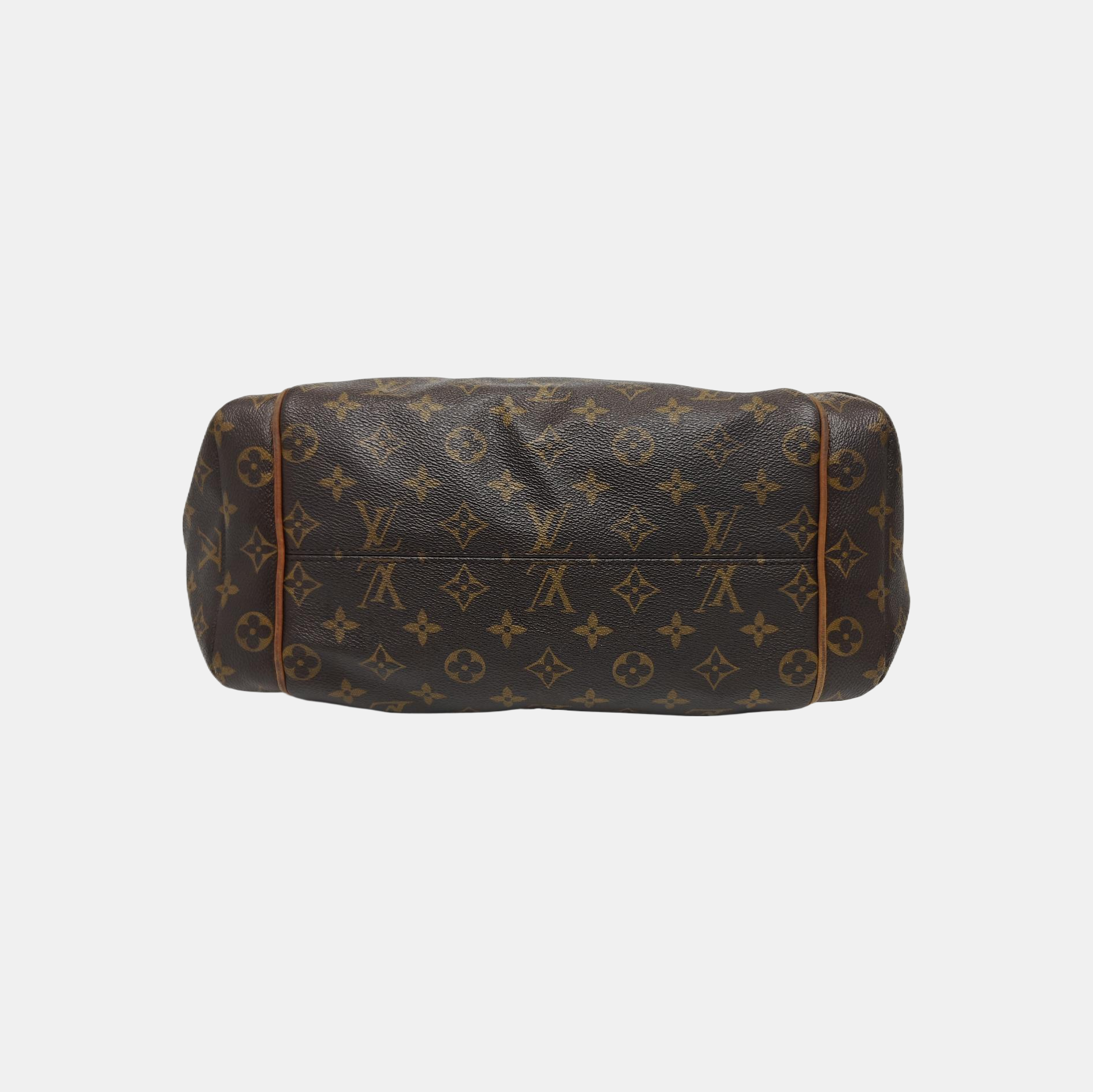 TOTALLY Monogram Coated Canvas Brown