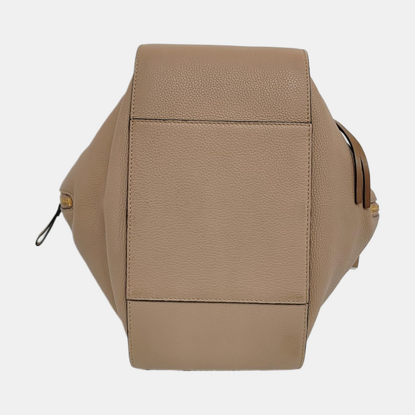 Hammock Small Calfskin Beige