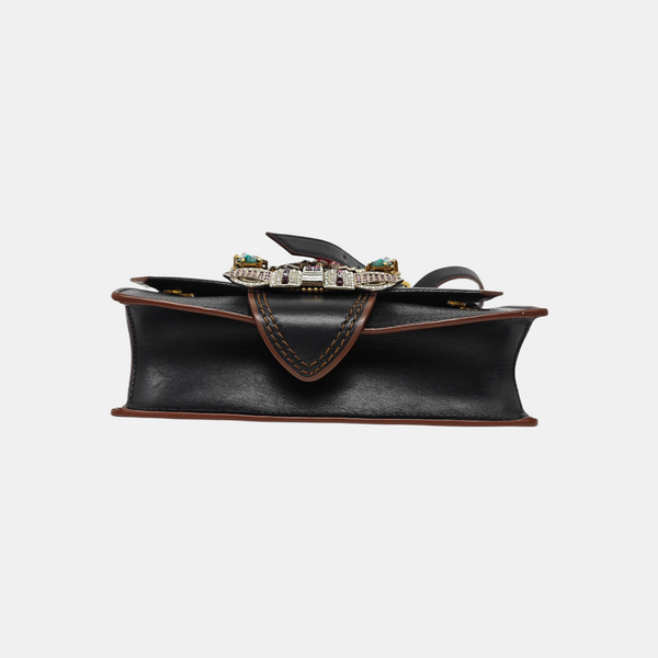 Miu Lady Calfskin Black