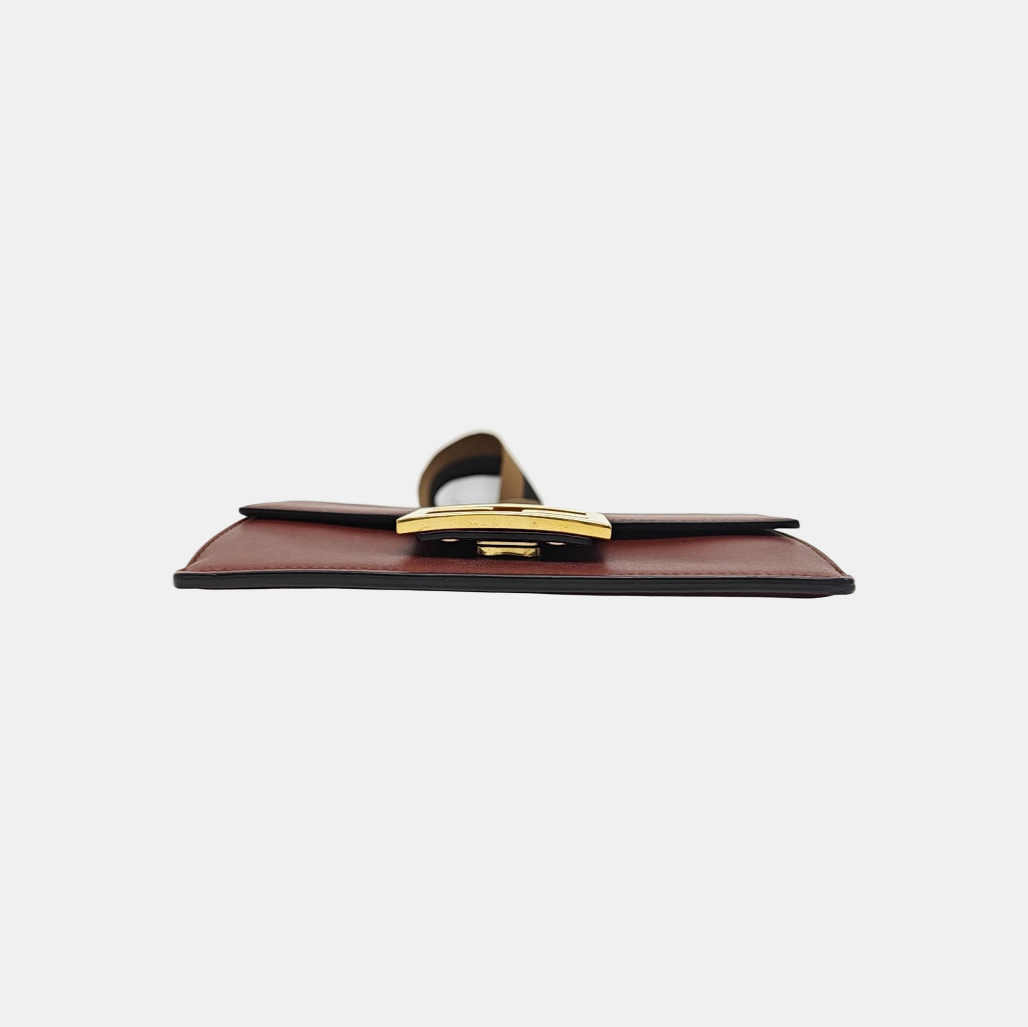 Baguette Mini Calfskin Red