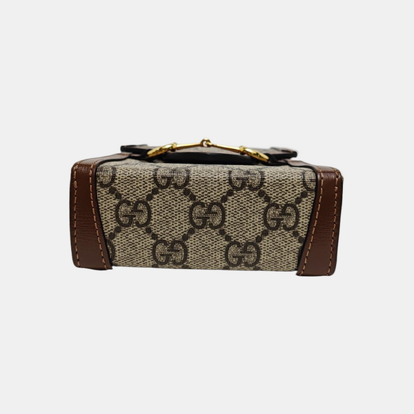Horsebit 1955 Mini Coated Canvas Beige