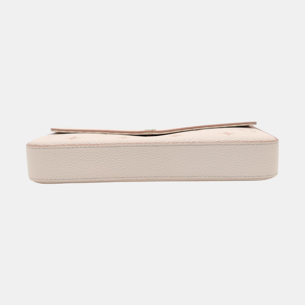 FÉLICIE Monogram Calfskin Beige