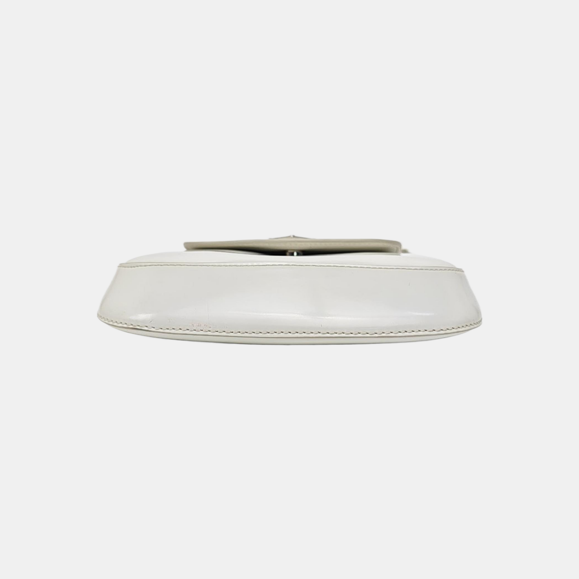 Cleo Mini Calfskin White
