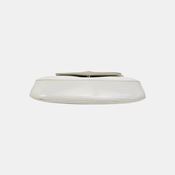 Cleo Mini Calfskin White