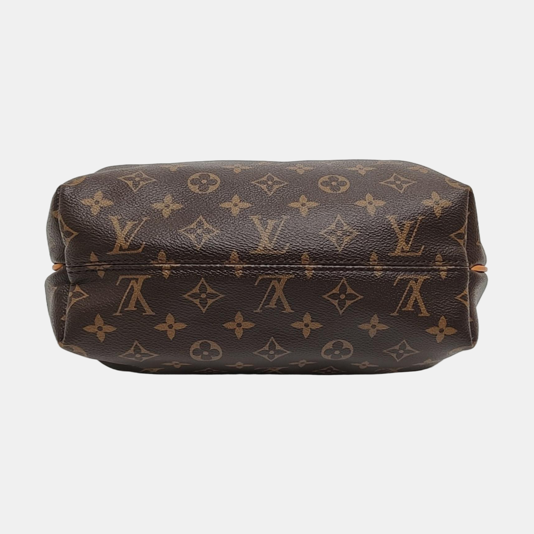 TURENNE Monogram Coated Canvas Brown