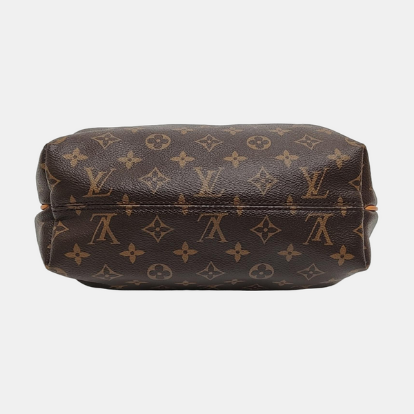 TURENNE Monogram Coated Canvas Brown