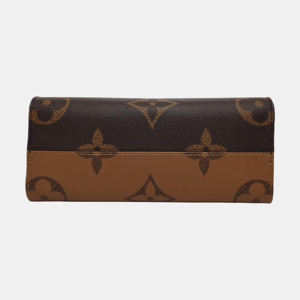 ONTHEGO PM Monogram Coated Canvas Brown