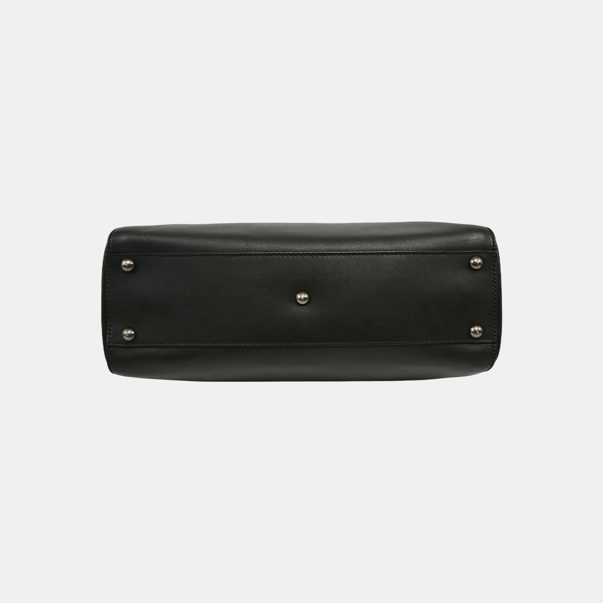 Peekaboo Medium Calfskin Black