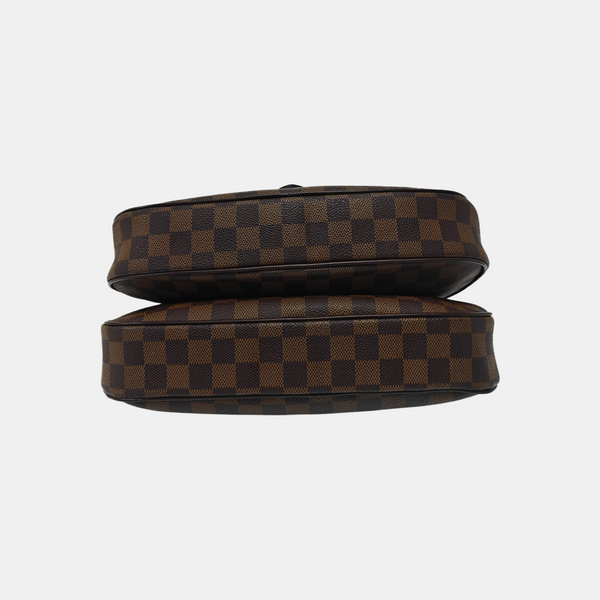 HIGHBURY Damier Ebene Coated Canvas Brown