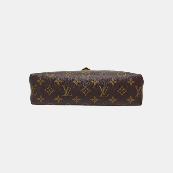 SAINT PLACIDE Monogram Coated Canvas Brown