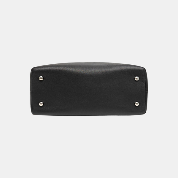 Chevron Calfskin Black