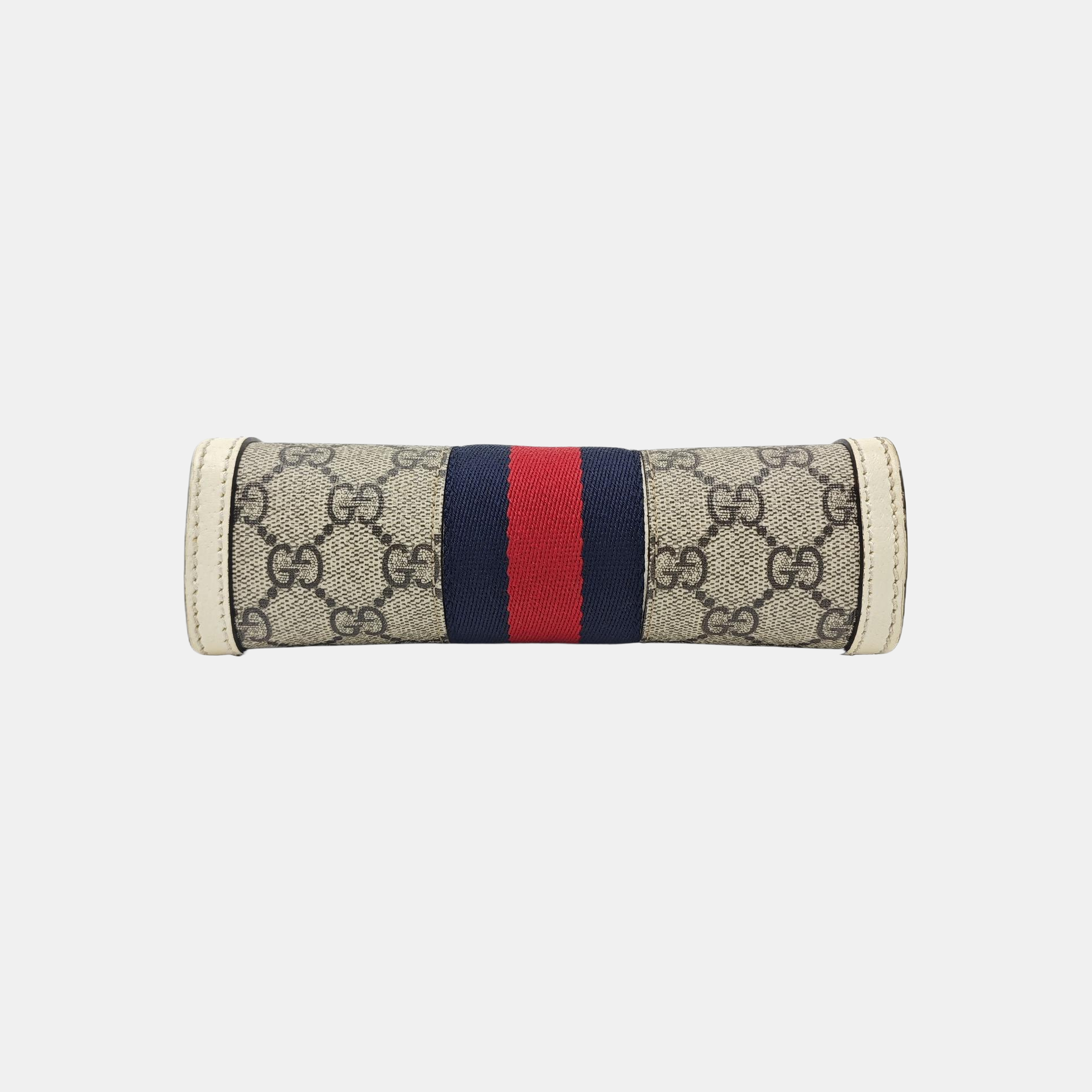 Ophidia Mini Monogram Coated Canvas Beige