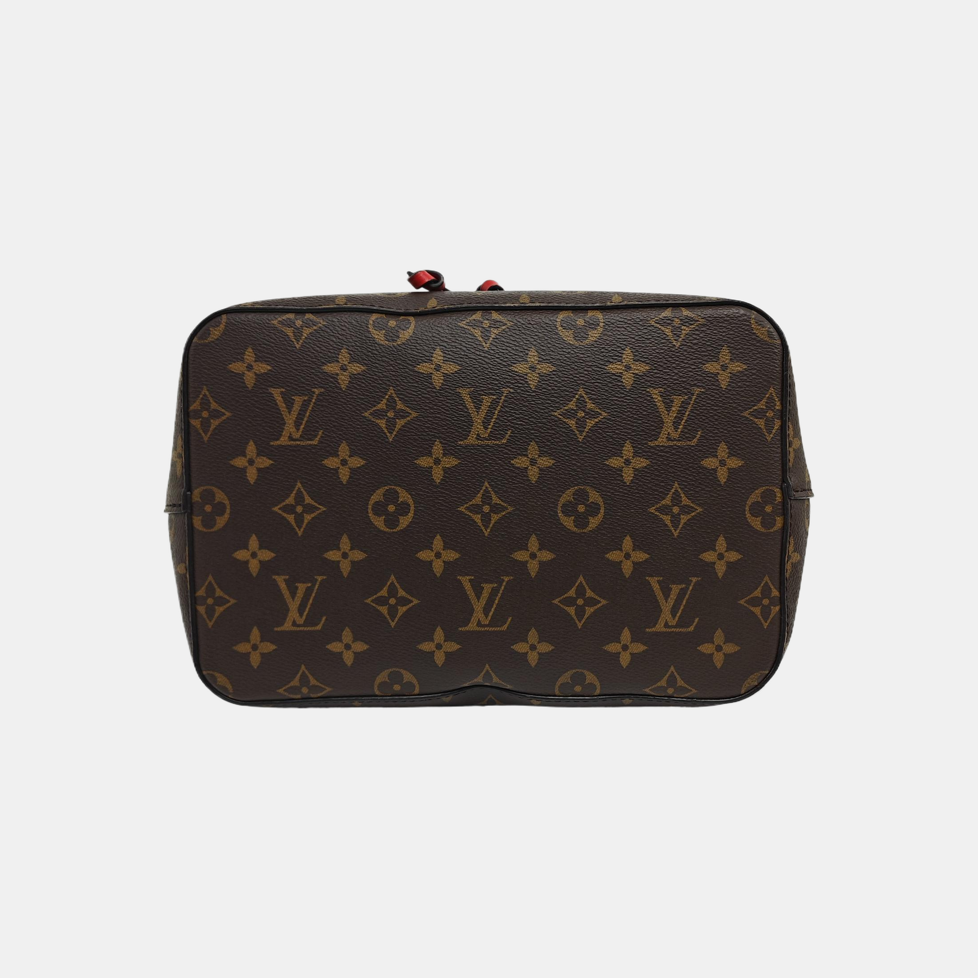 NÉONOÉ MM Monogram Coated Canvas Brown
