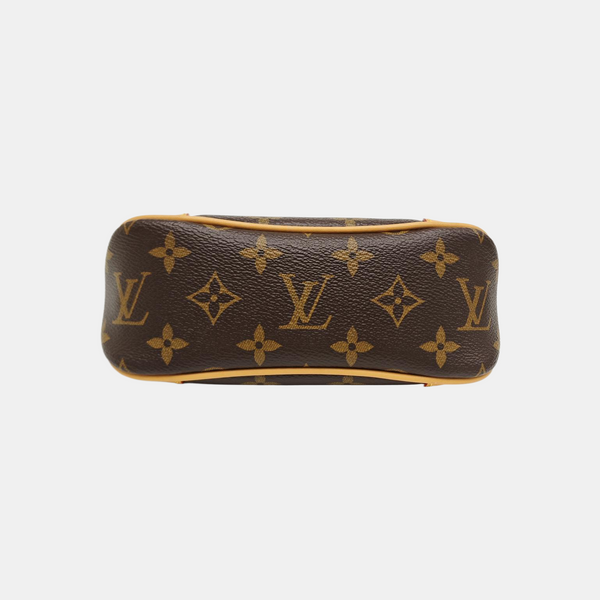 BOULOGNE Nano Monogram Coated Canvas Brown