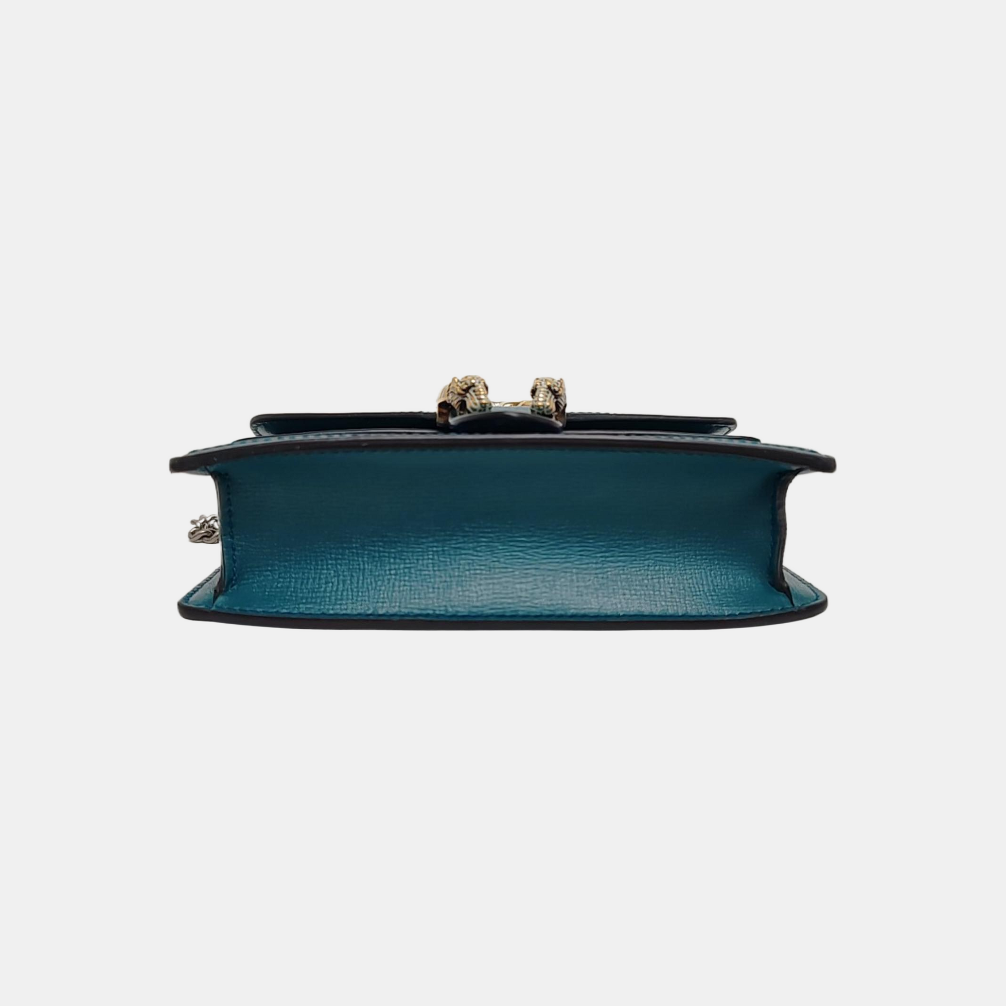 Dionysus Super Mini Calfskin Blue