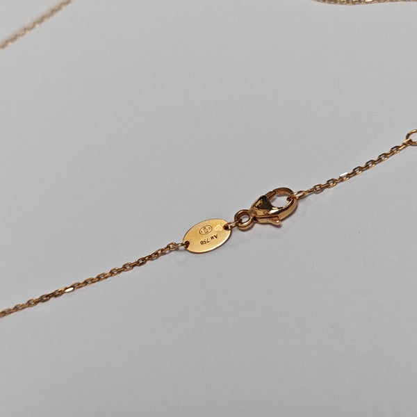 Jeux De Liens 18k Rose Gold Necklace