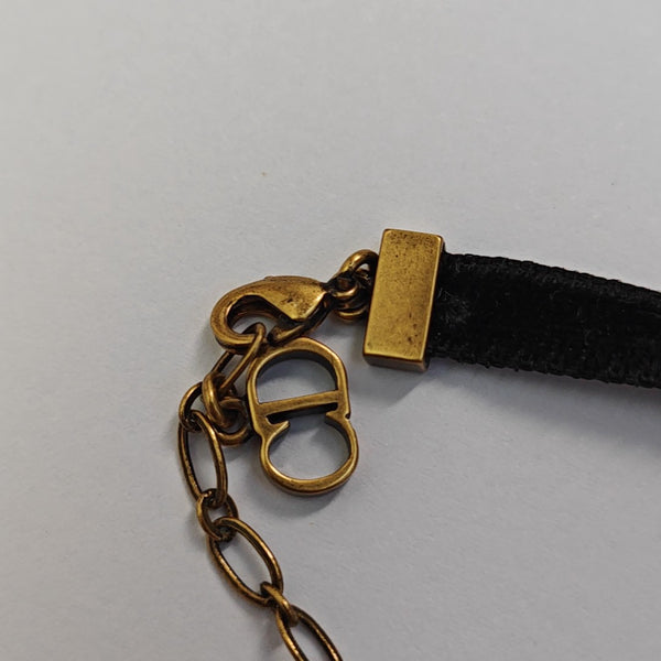 Synthetic Crystal Black Necklace