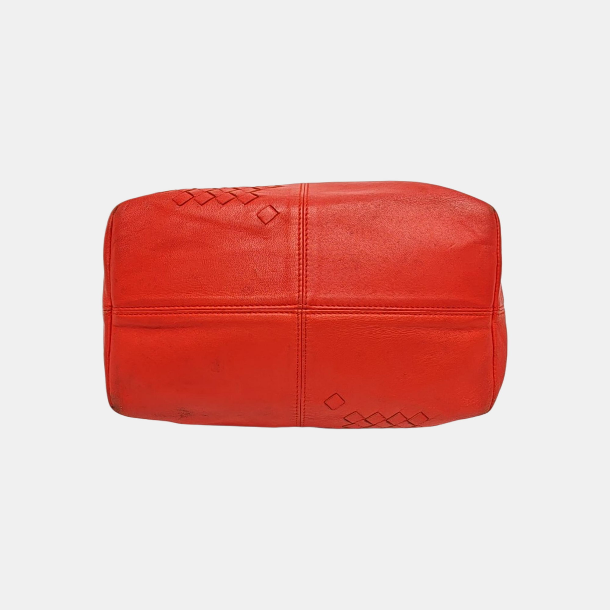 Calfskin Tote Bag Red