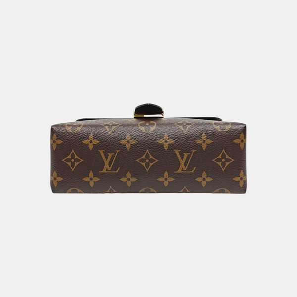 LOCKY BB Monogram Coated Canvas Brown