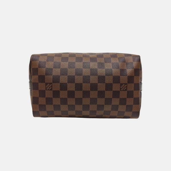 SPEEDY 25 Damier Ebene Coated Canvas Brown