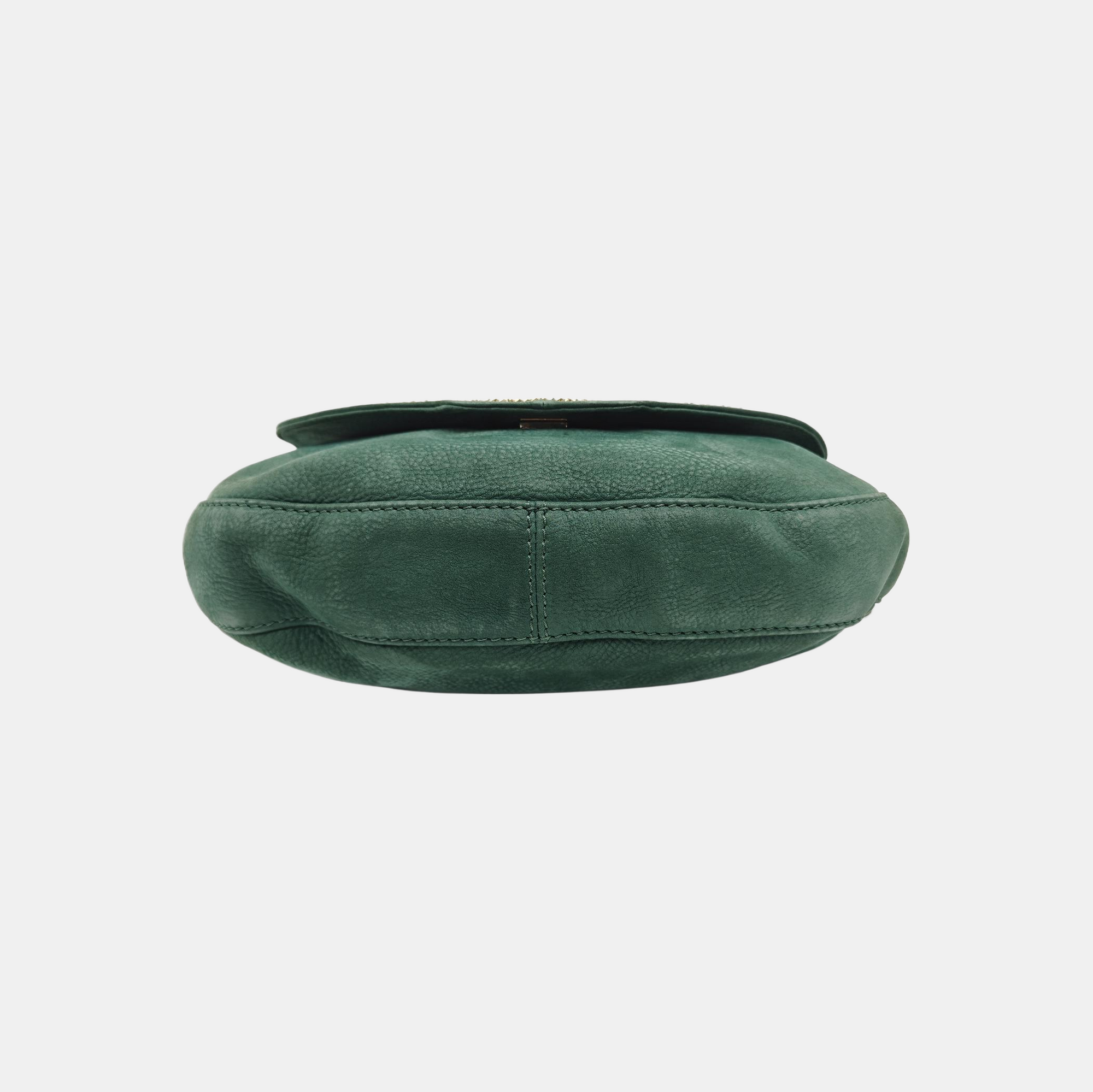 Calfskin Shoulder Bag Green