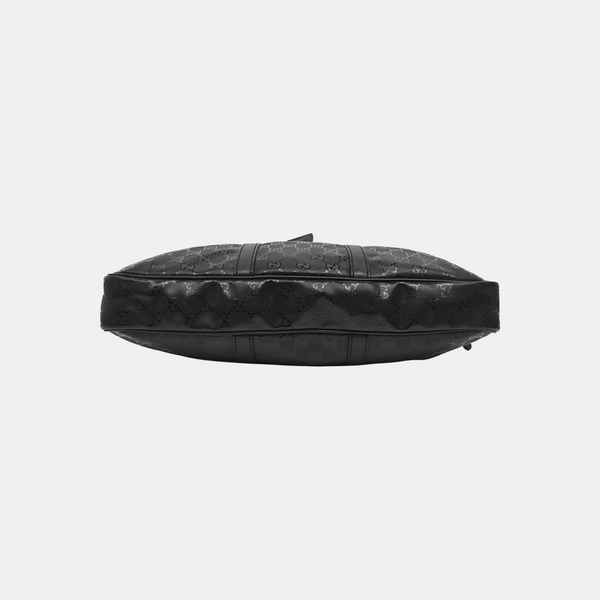 GG Imprime Monogram Coated Canvas Black