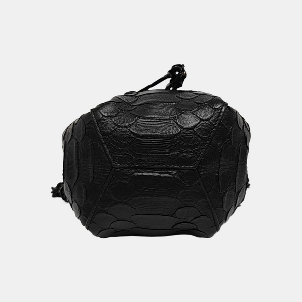 Calfskin Bucket Bag Black