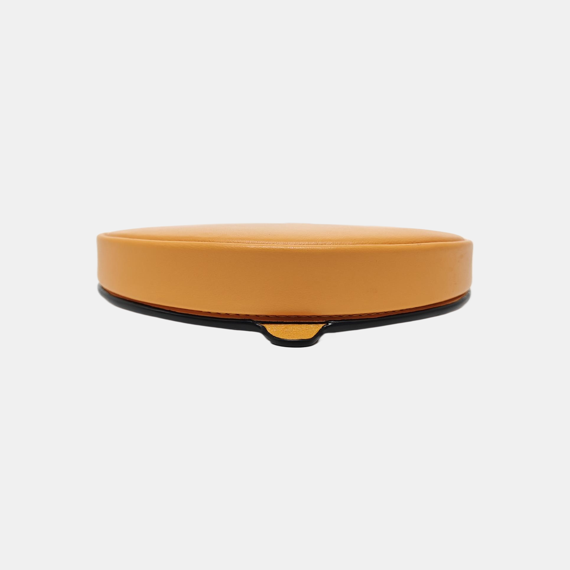 Heel Small Calfskin Orange