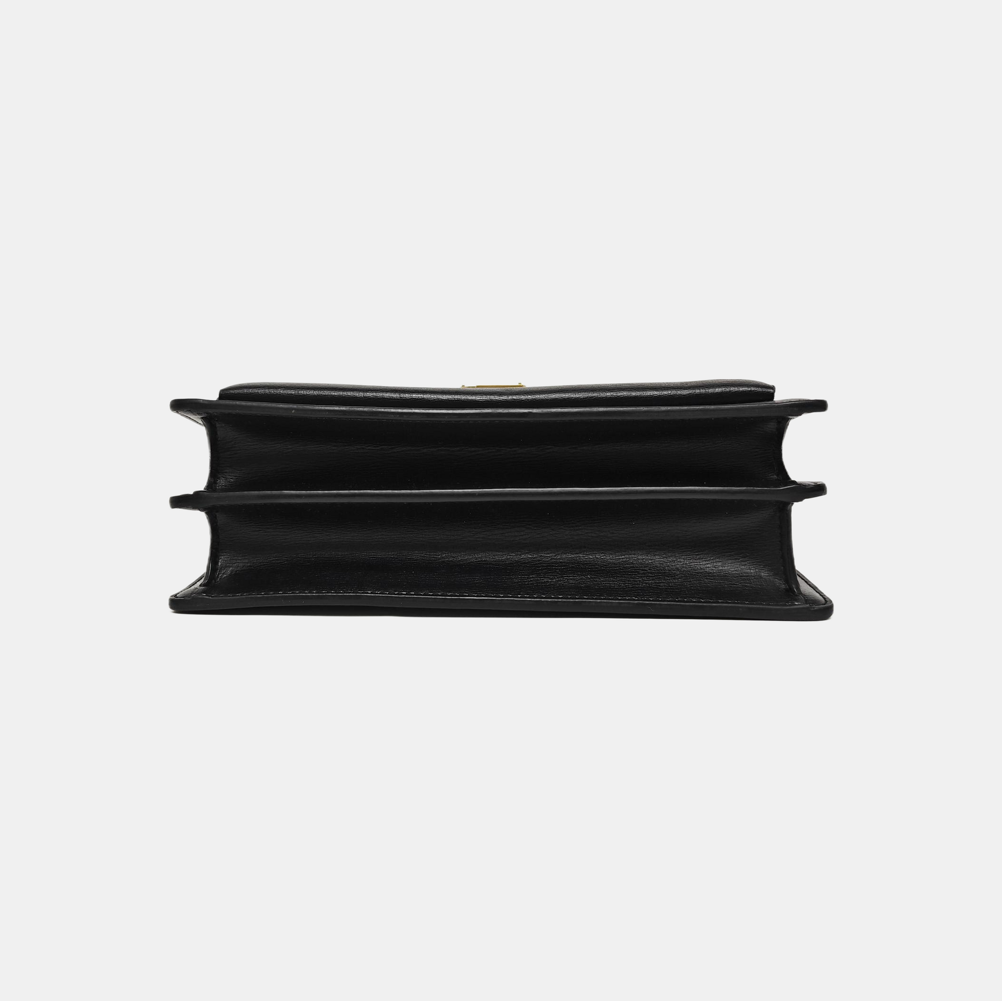SUNSET Medium Calfskin Black