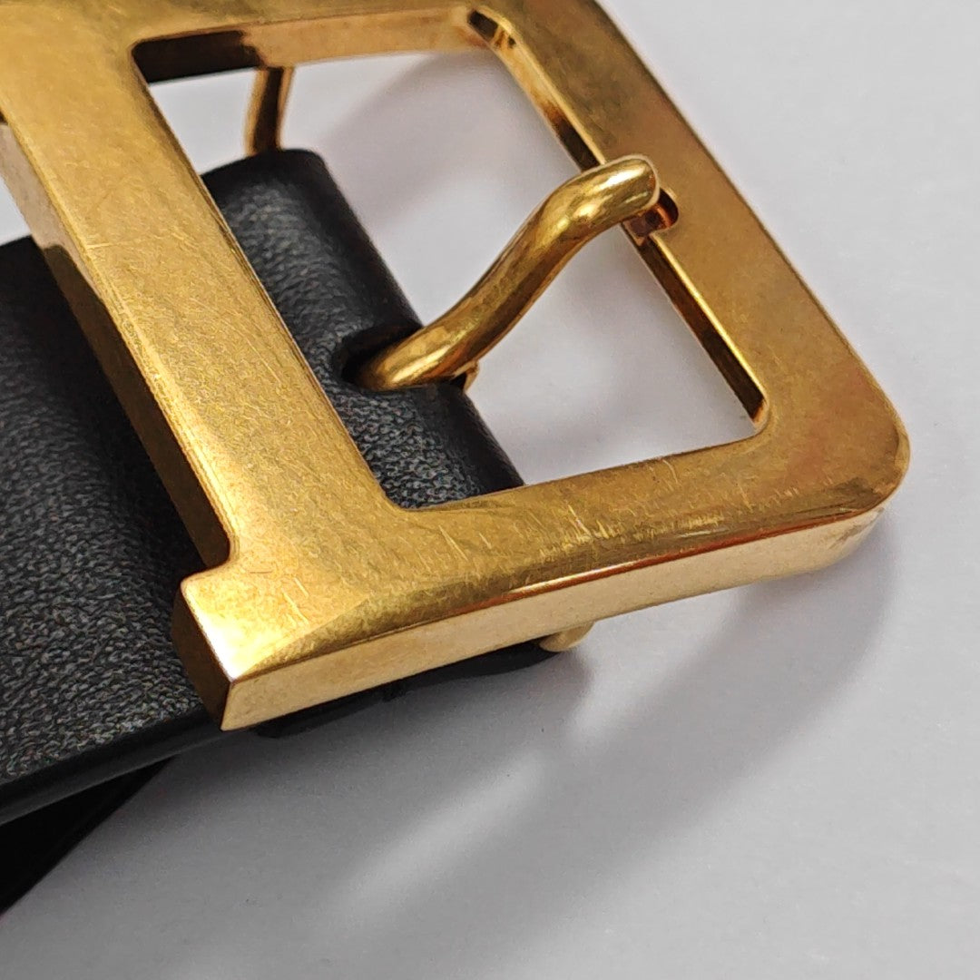 Leather Belt Black